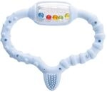 Curaprox Baby Bei&szlig;ring, Blau, Swiss Made | F&uuml;r Babys 0&ndash;24 Monate, Lindert