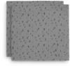 Jollein - Hydrophile Multitücher (115x115cm) 2er Pack - Hydrophile Tücher - Spot
