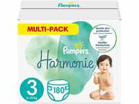 Pampers Baby Windeln Größe 3 (6-10 kg) Harmonie,180 Babywindeln, Alte Version