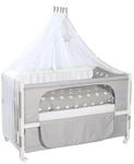 roba Roombed, Babybett 60x120 cm, Beistellbett zum Elternbett mit kompletter