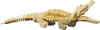 Pebaro 860/3 Holzbausatz Krokodil, 3D Puzzle Tier, Modellbausatz, Basteln mit Holz,