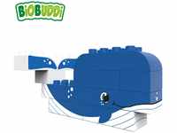 BIOBUDDI Wilde Tiere | Wal & Robbe im Meer, 12 Teile, 100% kompatibel mit Lego &