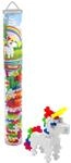 Plus-Plus Kreativ-Bausteine Tube, Einhorn, Geniales Konstruktionsspielzeug, 100