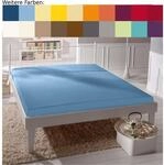 Spannbettlaken Bella Donna Jersey f&uuml;r Matratzen & Wasserbett 140-160 x 200-220 cm in