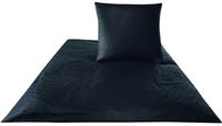 JOOP! Bettw&auml;sche Mako-Satin Cornflower 4020 - Farbe: schwarz-9, 80x80 cm...