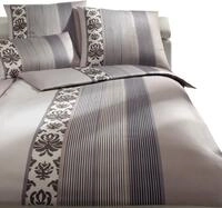 Joop! Bettw&auml;sche Ornament Stripe 4022 Graphit - 77