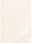 biberna Feinjersey Spannbettlaken 140x200-160x200 cm beige | 100% Baumwolle