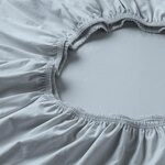 ESTELLA Spannbetttuch Zwirnjersey | Wolke | 100x200 cm | b&uuml;gelfreie &...