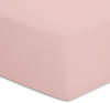 Bassetti Spannbettlaken Uni P5/746 Rosé Baumwolle/Elastan, Maße: 180cm x 200cm,