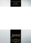 Janine Spannbettt&uuml;cher Elastic 5002 wei&szlig; - 10