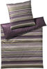 Joop! Bettwäsche Micro Lines Purple ivy 1 Bettbezug 155 x 220 cm + 1...