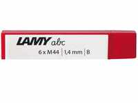 Lamy 1219666 M 44 Mine 813 – Bleistiftminen in Schreibfarbe schwarz und Minenhärte