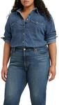 Levi's Damen Plus Size Essential Western Hemd
