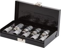 KS Tools 911.1321 1/2" Bit-Stecknuss-Satz Innensechskant, kurz, 9-tlg., Farbe, Size