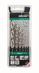 ALPEN Spiralbohrer Set HSS Cobalt 6-teilig (&oslash; 2-8 mm, Bohrer kurz, DIN 338, Bohrer