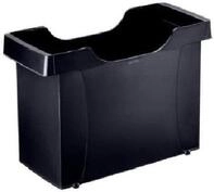 Leitz H&auml;ngemappenbox Uni-Box A4, F&uuml;r bis zu 20 gef&uuml;llte A4 H&auml;ngemappen, Schwarz,