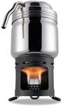 Esbit Edelstahl Kaffeekocher - Camping Kaffeemaschine mit Topf und Stand f&uuml;r 200 ml