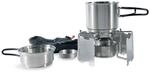 Tatonka Unisex Brenner Alcohol Burner Set, transparent, 8,5 x 8,5 x 13 cm