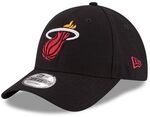 New Era 9forty Miami Heat Herren Kappe Schwarz, Schwarz, Einheitsgr&ouml;&szlig;e