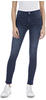 Replay Damen Jeans Luzien Skinny-Fit mit Power Stretch, Dark Blue 007 (Blau),...
