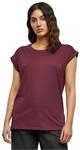Urban Classics Ladies Extended Shoulder Tee Frauen T-Shirt lila