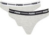 PUMA Damen G-String-603024001 G-String, Grey/Grey, L