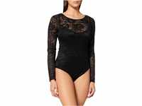 Urban Classics Damen Ladies Lace Longsleeve Body Shapewear Ganzkörper-Body, black, M
