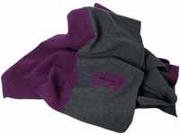 Mufflon Mu-Blanket, 200x140cm, lila/anthrazit S29-S10