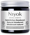 Niyok 2-in-1 Deocreme Kokos ohne Parfum 40 ml