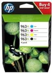 HP 963 XL (3YP35AE) Kit 4 Originalpatronen HP OfficeJet Pro 9010 OfficeJet Pro...