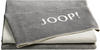 JOOP! Plaid Melange Doubleface | Graphit-Ecru - 150 x 200