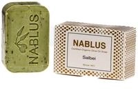 Nablus Soap nat&uuml;rliche Oliven&ouml;lseife, Sorte: Salbei, handgemacht und palm&ouml;lfrei,