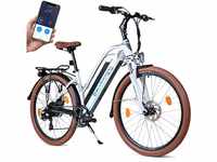 BLUEWHEEL 26" innovatives City E-Bike Deutsche Qualitätsmarke bis 150 km...