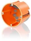 f-tronic Hohlwand-Ger&auml;tedose, winddicht, 61 mm tief, orange, E3700