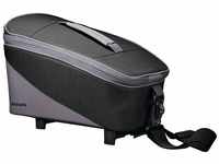 Racktime Unisex – Erwachsene Talis Gepäckträgertasche, schwarz, 37x 23x 18 cm