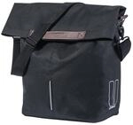 Basil City Fahrradshopper MIK Hooks - 14-16L - Reflektierend - Schwarz