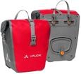 VAUDE Fahrrad Vorderradtasche Aqua Front, 2er Set, wasserdicht, Made in Germany, red,