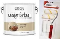 hagebauSPN designfarben feinmatte Wandfarbe f&uuml;r innen 2,5 Liter mit go/on...
