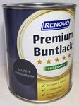 0.75 Liter RENOVO Premium Buntlack seidenmatt, RAL 7016 Anthrazitgrau
