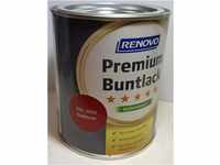 0.75 Liter RENOVO Premium Buntlack seidenmatt, RAL 3003 Rubinrot