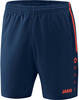 JAKO Herren Competition 2.0 Shorts, mehrfarbig (navy/flame), XL
