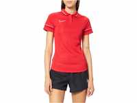 Nike Dri-FIT Academy Women's Soccer Polo, university red/white/gym red/white, L