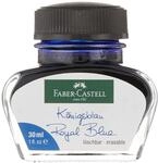 Faber-Castell 149839 - Tintenglas K&ouml;nigsblau, l&ouml;schbar, 30 ml