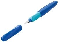Pelikan Twist F&uuml;llhalter, Edelstahl-Feder in Strichbreite M inkl. Tintenpatrone,