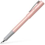 Faber-Castell 140985 - F&uuml;ller Grip Pearl Edition, Feder M, ros&eacute;, 1 St&uuml;ck
