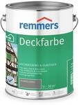Remmers Deckfarbe dunkelgrau, 5 Liter, Deckfarbe f&uuml;r innen und au&szlig;en,