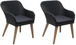 vidaXL 2X Gartensessel Poly Rattan Gartenstuhl Gartenm&ouml;bel Sessel Stuhl St&uuml;hle