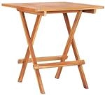 vidaXL Teak Massiv Bistrotisch Klappbar Gartenm&ouml;bel Tisch Gartentisch...