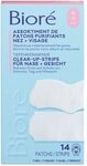 Biore Tiefenreinigende Clear-up Strips - 1 x 14 St&uuml;ck - Gesicht (7 Strips) und Nase
