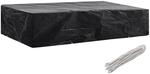 vidaXL Gartenliege-Abdeckung 8 &Ouml;sen 218x77x55 cm